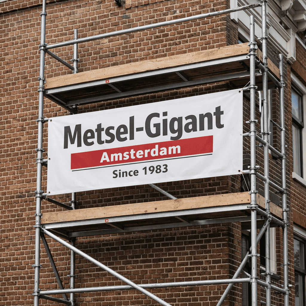 Metsel gigant Amsterdam Keizersgracht project