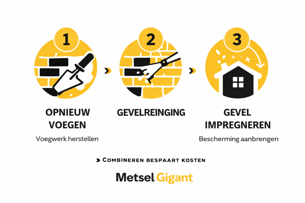 gevelreiniging offerte
